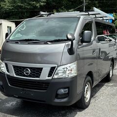 NV350キャラバンロングDX低床６人乗4WD/ディーゼル/修復...