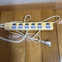 オームOHM電源タップ6口