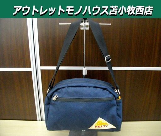 KELTY ROUND TOP BAG M ネイビー ケルティ ラウンド トップ バッグ 8L ショルダーバッグ 苫小牧西店
