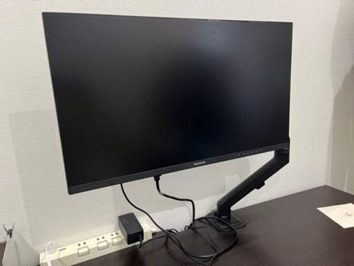 PCモニター　モニターアーム　HDMIコード