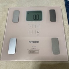 【美品】オムロン体重体組織計　HBF-214-PK