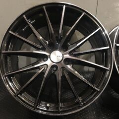 Billet Star Japan B.S.J STRAHL ビレットスタージャパン シュトラール 19インチ 4本 8J5HPCD114.3+48 C-HR ヴォクシー ノア等　(VHT058)の画像
