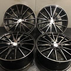 Billet Star Japan B.S.J STRAHL ビレットスタージャパン シュトラール 19インチ 4本 8J5HPCD114.3+48 C-HR ヴォクシー ノア等　(VHT058)の画像
