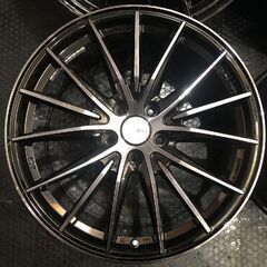 Billet Star Japan B.S.J STRAHL ビレットスタージャパン シュトラール 19インチ 4本 8J5HPCD114.3+48 C-HR ヴォクシー ノア等　(VHT058)の画像