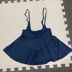 サロペット風スカート❤︎100サイズ❤︎デニム❤︎