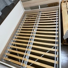 家具 ベッドフレーム　ダブルベッドの画像