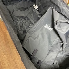 【美品】コールマン　Coleman  アウトドアワゴン　キャリー　グレーの画像