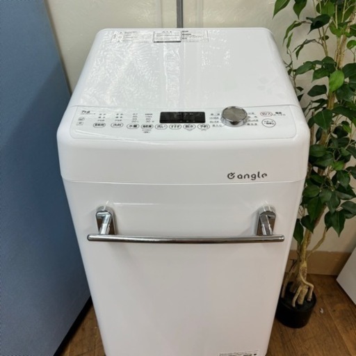 期間限定の特別値下げ！！I456 ? ジモティー限定価格！ 2021年製の美品♪ e angle 洗濯機 （7.0㎏） ⭐ 動作確認済