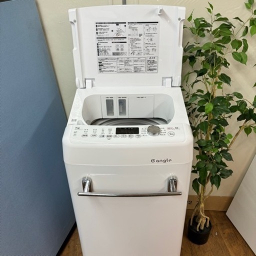 期間限定の特別値下げ！！I456 ? ジモティー限定価格！ 2021年製の美品♪ e angle 洗濯機 （7.0㎏） ⭐ 動作確認済