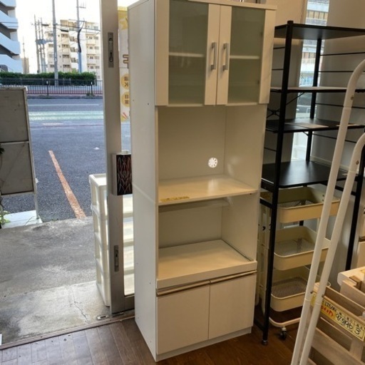 配達可【レンジボード】【キッチンカウンター】クリーニング済み【管理 配達可【レンジ台】クリーニング済み【管理番号12906】