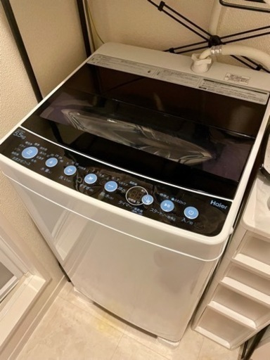 (取引中)ハイアール　2019年製　洗濯機 5.5kg