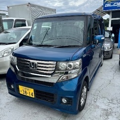 ローン可・検付即乗！H27ホンダNBOX ＋カスタム　GL