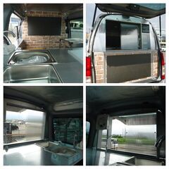 キッチンカー　移動販売車　総額59万円　20年スバル・サンバー オートマ、フル装備　ナビ　車検2年　諸費用0円の画像