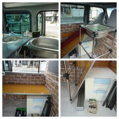 キッチンカー　移動販売車　総額59万円　20年スバル・サンバー オートマ、フル装備　ナビ　車検2年　諸費用0円の画像