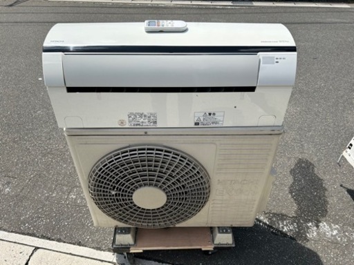 最終値下げ☆HITACHI 14畳用　4.0kwエアコン　RAS-JG40D2(W) 2015年製