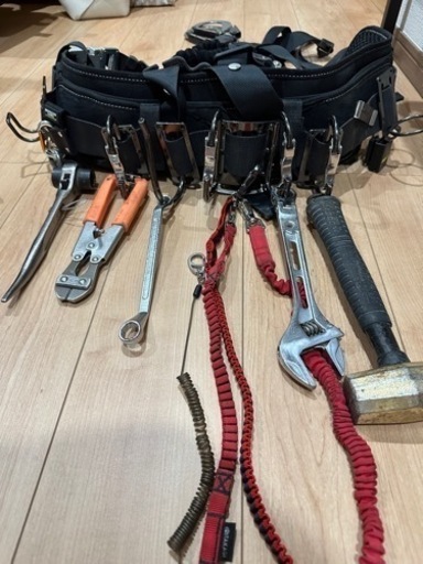 【美品】 工具付き※ タジマ　フルハーネスセット　GS282 Lサイズ