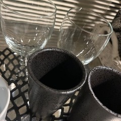 ガラスコップ等の画像