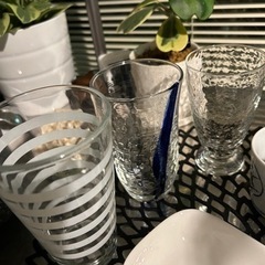 ガラスコップ等の画像