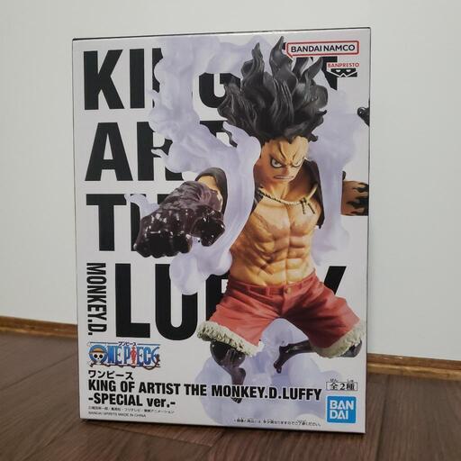 ワンピース、ルフィ、ギア4、フィギュア