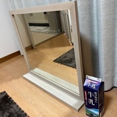 鏡　スタンド式の画像