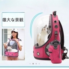 ペット キャリーバック リュック 宇宙船