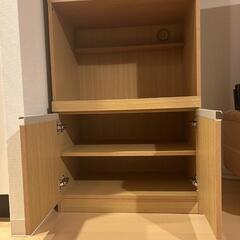 ニトリ　レンジボード 食器棚の画像