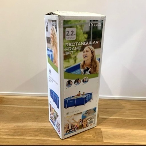 【新品】プール　インテックスINTEX  コストコ　220×150×60㎝