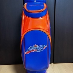 新規未使用☆アルビレックスBBゴルフキャディバッグの画像