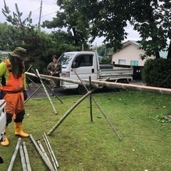 能登半島復興支援　元さんの本格流しそうめん