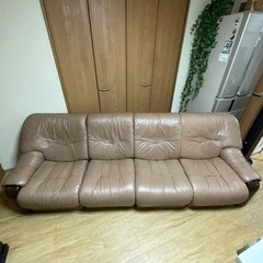 家具　ソファー4人掛け　独立可能
