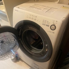 【受渡予定者決まりました】SHARP  ドラム型 洗濯乾燥機の画像