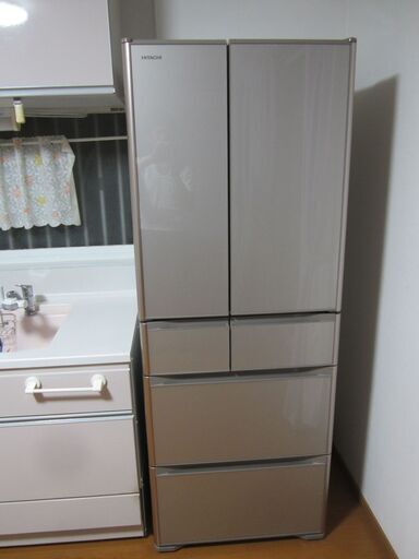 日立冷蔵庫(R-XG4800H) 475㍑ 2018製 ★10年無料保証書付き・完動品★