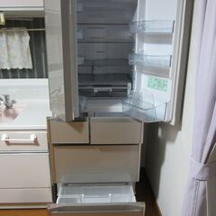 日立冷蔵庫(R-XG4800H) 475㍑ 2018製 ★10年無料保証書付き・完動品★の画像