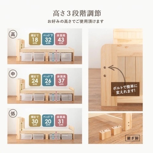 家具 ベッド ダブルベッド