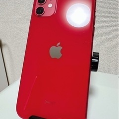 ✿明日まで値下げ✿iPhone11 本体 64GB RED au SIM解除済み