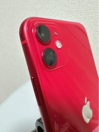 ✿明日まで値下げ✿iPhone11 本体 64GB RED au SIM解除済み