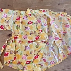 美品　ベビー甚平　ロンパース  80の画像