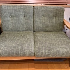 【値下げ】家具 ソファ 2人掛けソファ