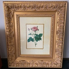 美品・絵 イタリア製額縁 2点SET の画像