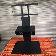NAKAMURA ナカムラ EQUALS イコールズ テレビスタンド レコーダー棚板 WALL テレビ台 ブラック PRC WLTVB6119 7/10までの出品 引き取り歓迎の画像