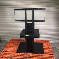 NAKAMURA ナカムラ EQUALS イコールズ テレビスタンド レコーダー棚板 WALL テレビ台 ブラック PRC WLTVB6119 7/10までの出品 引き取り歓迎の画像
