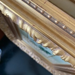美品・絵 イタリア製額縁 2点SET の画像