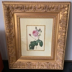 美品・絵 イタリア製額縁 2点SET の画像