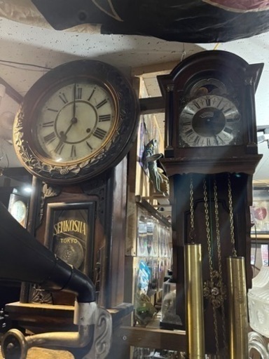 振り子時計、ボンボン時計、鳩時計、錘時計、置き時計、