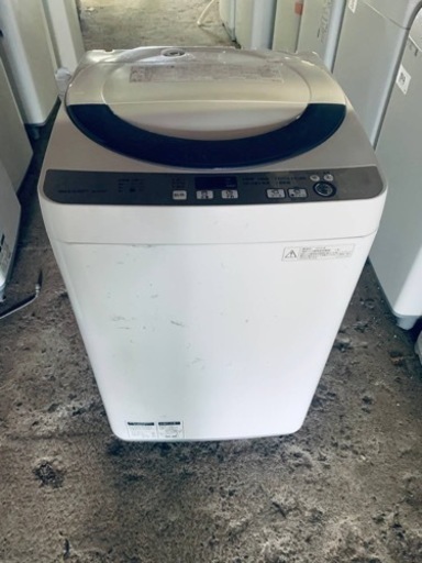 シャープ　全自動電気洗濯機 ES-GE55R-H