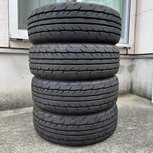 手渡しのみ 未使用に近い 15インチ タイヤ4本 165/55R15 軽自動車用 タント、ムーヴ、N-BOXなど