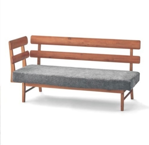 天然木のダイニングソファー