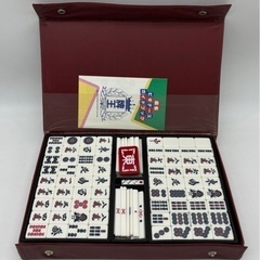 未使用◆麻雀セット◆麻雀牌◆麻雀マット◆の画像