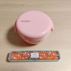 ■弁当箱　ランチボウル　ランチボックス　箸スプーン付■