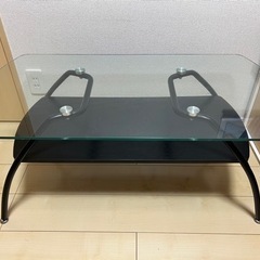 ニトリ センターテーブル ガラステーブル